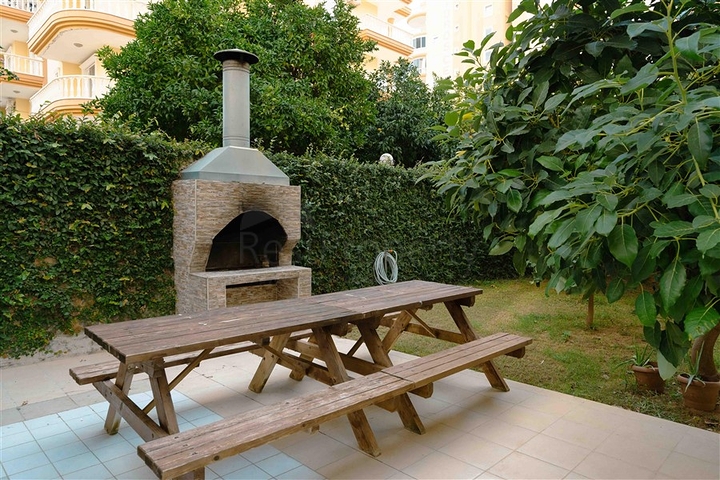 Квартира 1+1 в зеленом комплексе Махмутлара