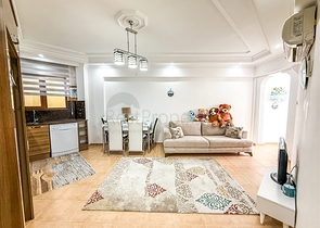 Квартира 1+1 в зеленом комплексе Махмутлара