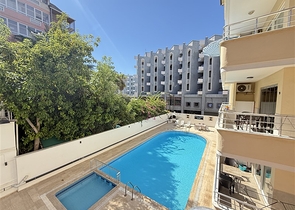 Просторная квартира 1+1 всего в 100 метрах от моря в Обе