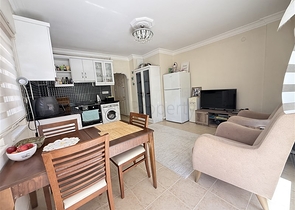 Просторная квартира 1+1 всего в 100 метрах от моря в Обе