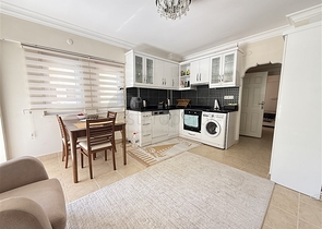 Просторная квартира 1+1 всего в 100 метрах от моря в Обе