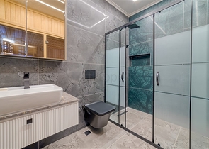 Просторная вилла 4+1 с видом на море и собственной инфраструктурой в Кестеле