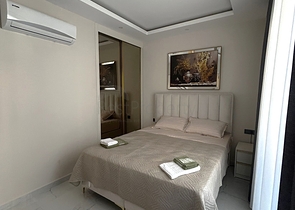 Современная квартира 1+1 в аренду в центре Аланьи рядом с пляжем