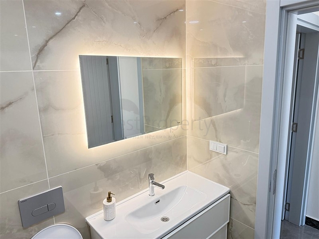 Пентхаус с двумя спальнями и панорамными видами в современном комплексе района Оба