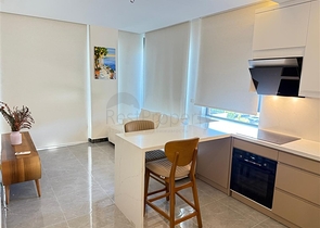 Пентхаус с двумя спальнями и панорамными видами в современном комплексе района Оба