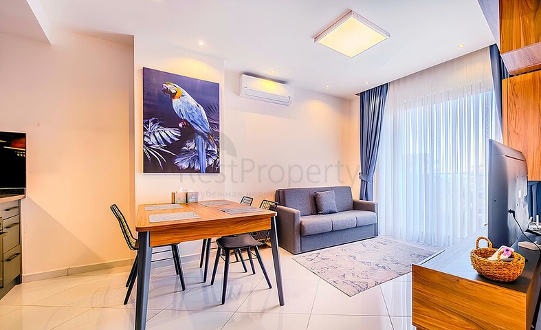 Современная квартира с полной инфраструктурой в Махмутларе