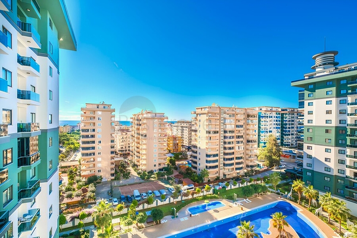 Современная квартира с полной инфраструктурой в Махмутларе