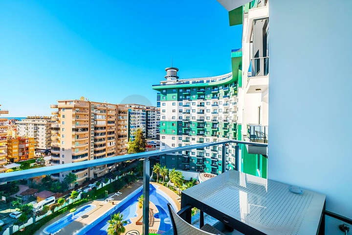 Современная квартира с полной инфраструктурой в Махмутларе