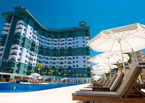 Современная квартира с полной инфраструктурой в Махмутларе