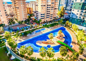 Современная квартира с полной инфраструктурой в Махмутларе