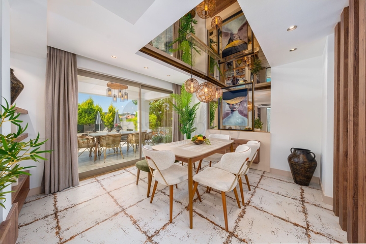 Уникальный проект виллы 4+1 в районе Фетхие