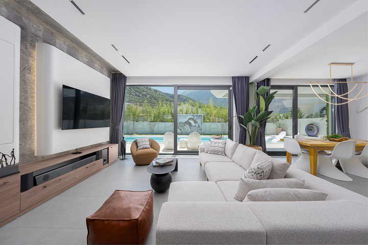 Стильная вилла 5+1 в районе Фетхие 