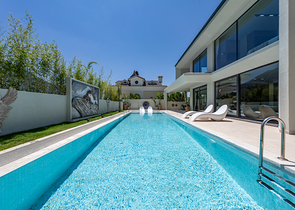 Стильная вилла 5+1 в районе Фетхие 