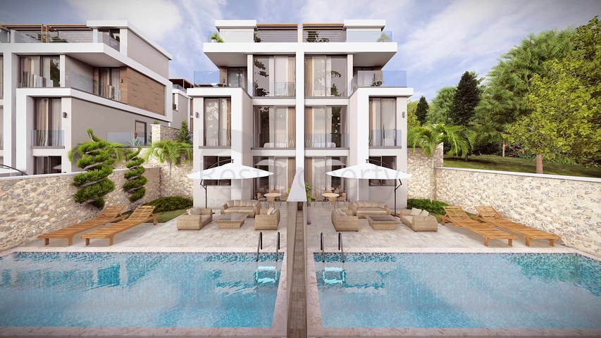 Вилла 2+1 в районе Фетхие  Вилла 2+1 в районе Фетхие