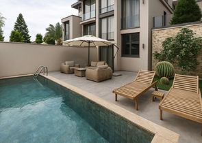 Вилла 2+1 в районе Фетхие  Вилла 2+1 в районе Фетхие