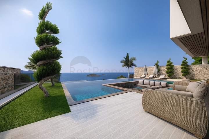 Вилла 5+1 в районе Фетхие  Вилла 5+1 в районе Фетхие