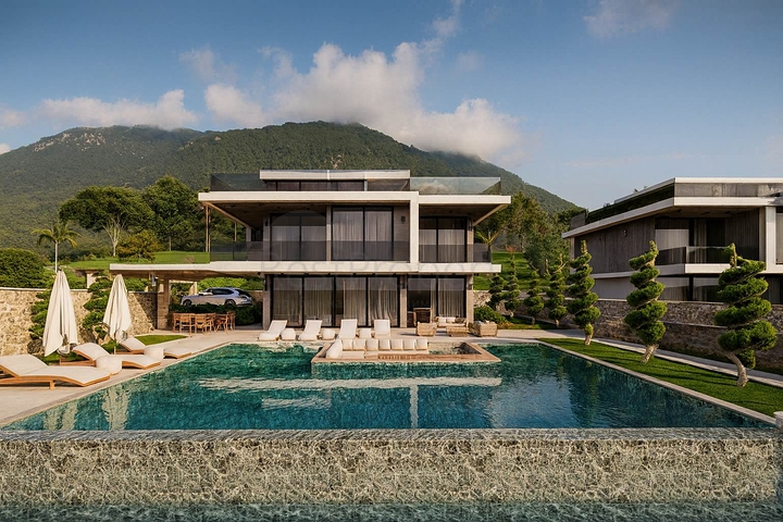 Вилла 5+1 в районе Фетхие  Вилла 5+1 в районе Фетхие