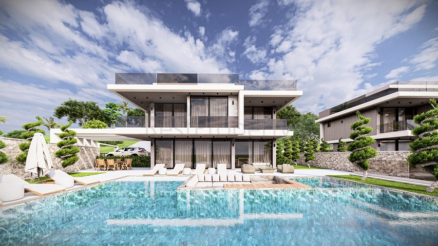 Вилла 5+1 в районе Фетхие  Вилла 5+1 в районе Фетхие