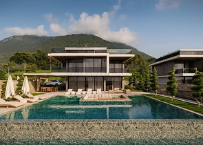 Вилла 5+1 в районе Фетхие  Вилла 5+1 в районе Фетхие