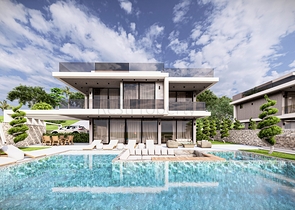 Вилла 5+1 в районе Фетхие  Вилла 5+1 в районе Фетхие