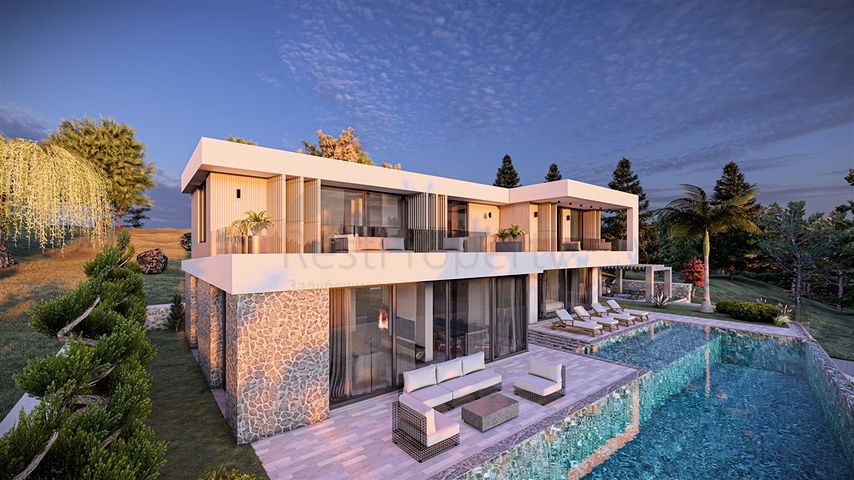 Вилла 4+1 в районе Фетхие  Вилла 4+1 в районе Фетхие