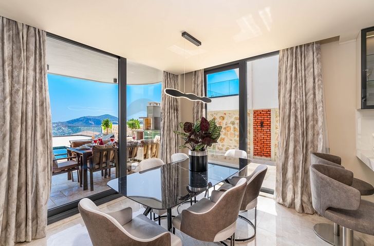 Роскошная вилла с панорамным видом на море в Фетхие Роскошная вилла с панорамным видом на море в Фетхие