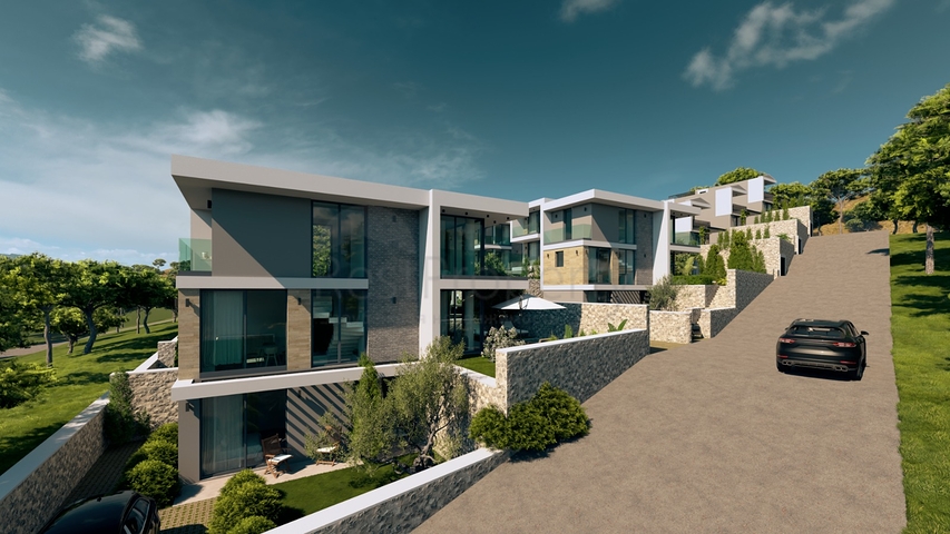 Уединённая вилла с личным бассейном в Калкане