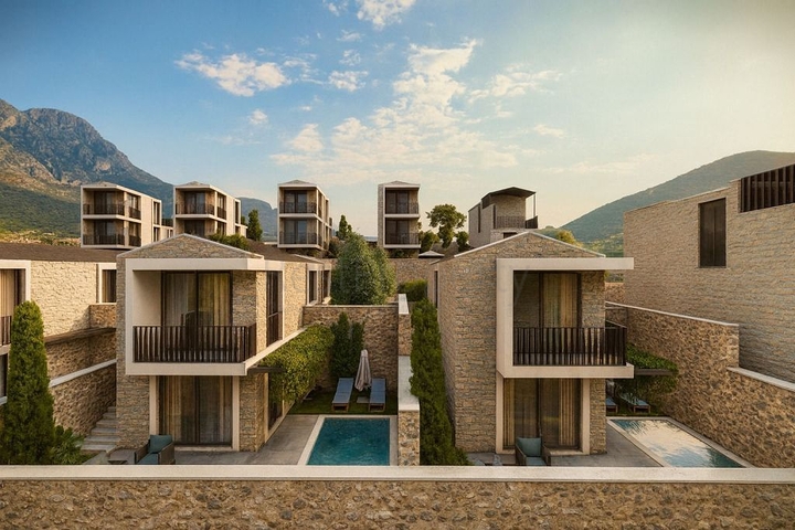 Уединённая вилла с личным бассейном в Калкане