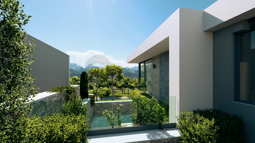 Уединённая вилла с личным бассейном в Калкане