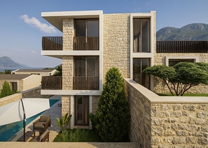 Уединённая вилла с личным бассейном в Калкане