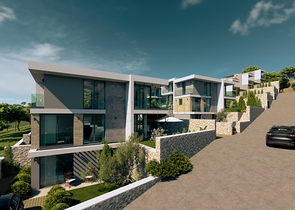 Уединённая вилла с личным бассейном в Калкане