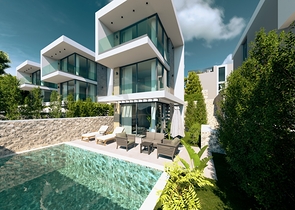 Уединённая вилла с личным бассейном в Калкане