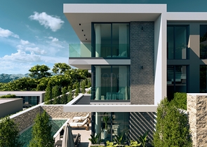 Уединённая вилла с личным бассейном в Калкане