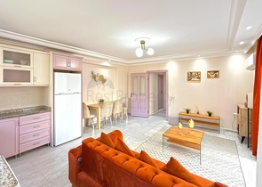 Современные апартаменты с двумя спальнями рядом с морем в районе Оба только на длительный срок