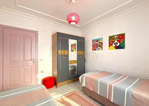 Современные апартаменты с двумя спальнями рядом с морем в районе Оба только на длительный срок