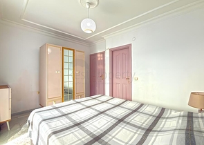 Современные апартаменты с двумя спальнями рядом с морем в районе Оба только на длительный срок