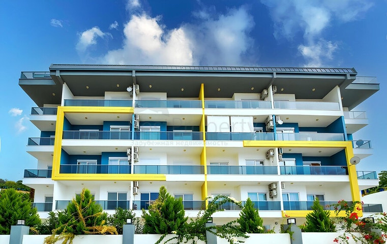 Современная квартира рядом с морем в Махмутларе