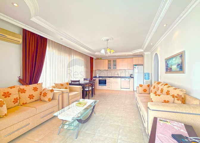 Светлая меблированная квартира для долгосрочной аренды в Джикджилли