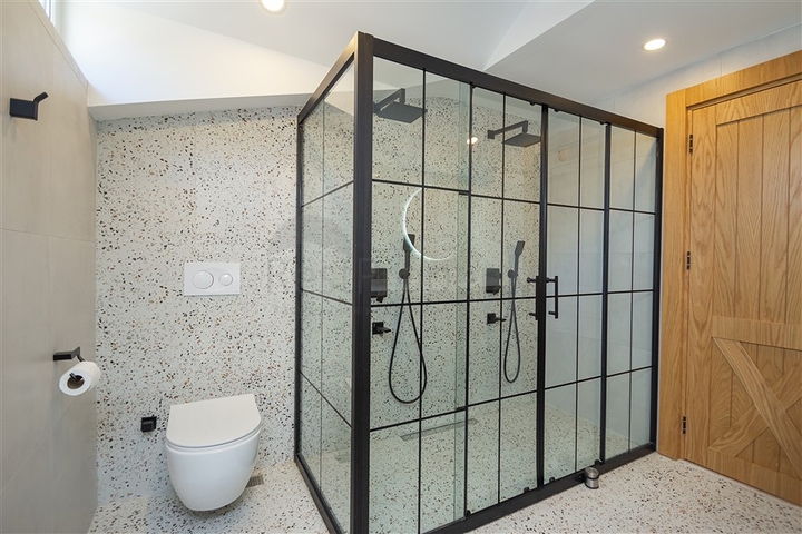 Пентхаус 3+1 с панорамным видом на море в Бекташ, Аланья