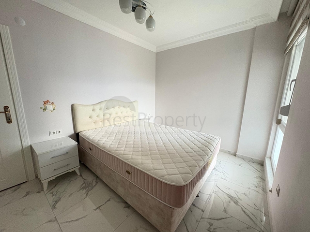 Квартира 2+1 с мебелью в зелёном районе Оба