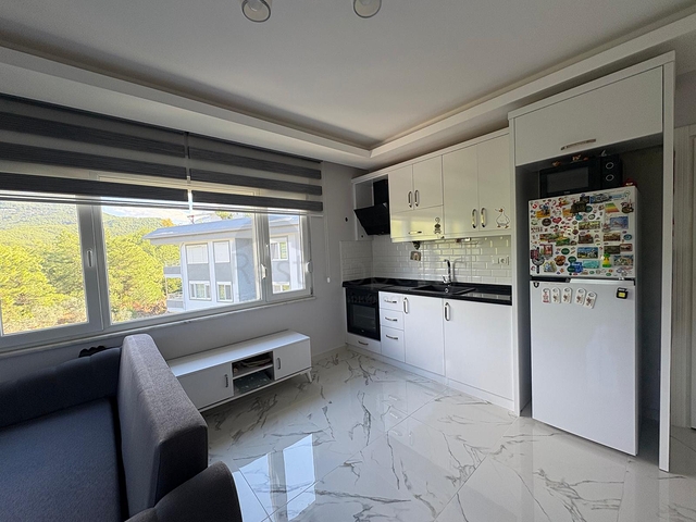 Квартира 2+1 с мебелью в зелёном районе Оба