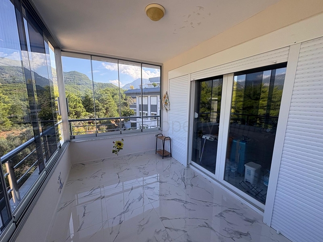 Квартира 2+1 с мебелью в зелёном районе Оба