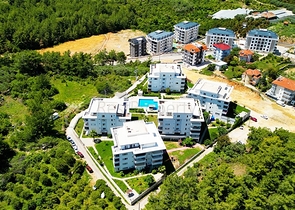 Квартира 2+1 с мебелью в зелёном районе Оба