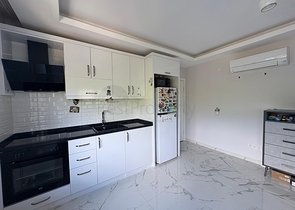 Квартира 2+1 с мебелью в зелёном районе Оба