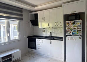 Квартира 2+1 с мебелью в зелёном районе Оба