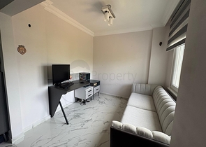 Квартира 2+1 с мебелью в зелёном районе Оба