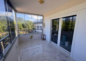 Квартира 2+1 с мебелью в зелёном районе Оба