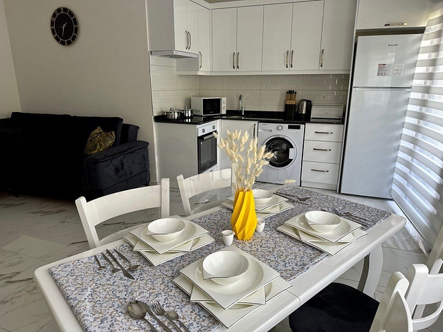 Квартира 1+1 рядом с морем в центре Аланьи