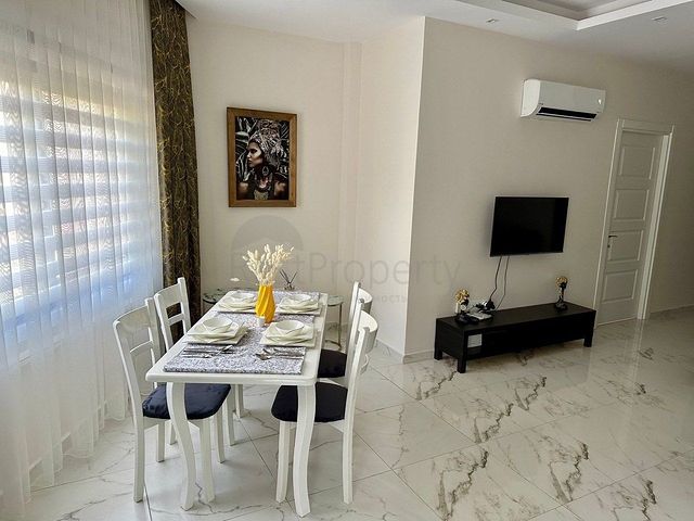 Квартира 1+1 рядом с морем в центре Аланьи