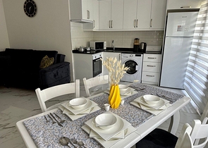 Квартира 1+1 рядом с морем в центре Аланьи